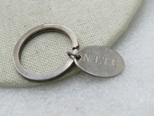 Vintage 1973 Tiffany Co. Engraved Key Ring N.t.t.c