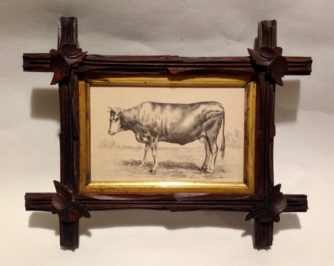 19thc cow engraving (1 of 2)