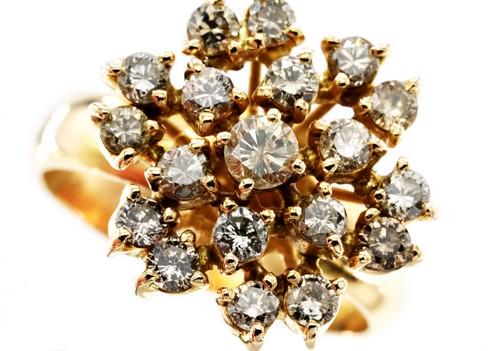 Natural Fancy 1.05 ctw. Diamond Ring 18K Gold Certified (1 of 5)