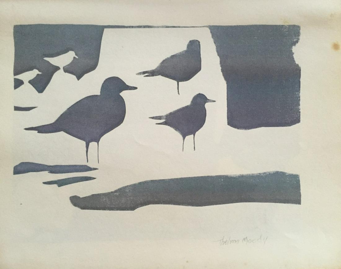 Thelma Moody: Three Little Bird Just Blue (1 of 1)