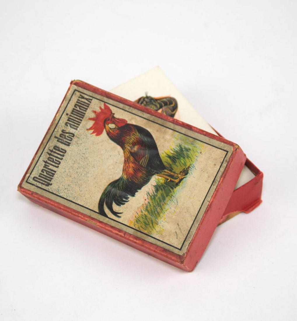 Late 1800 European Antique "Happy Families" playing card (1 of 6)