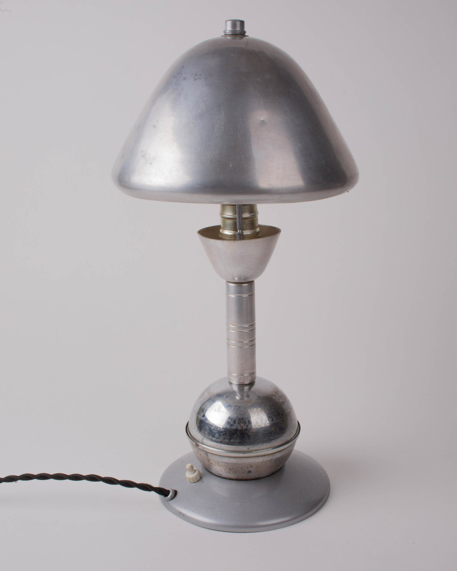 FRENCH ART DECO modernist DESK LAMP in the manner of ADNET (1 of 4)