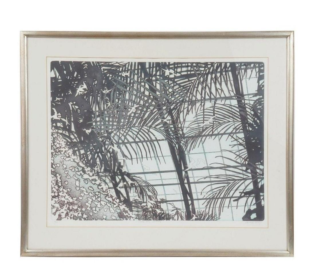 EDWARD RUSCHA SHAY AMERICAN ETCHING PALMS (1 of 7)