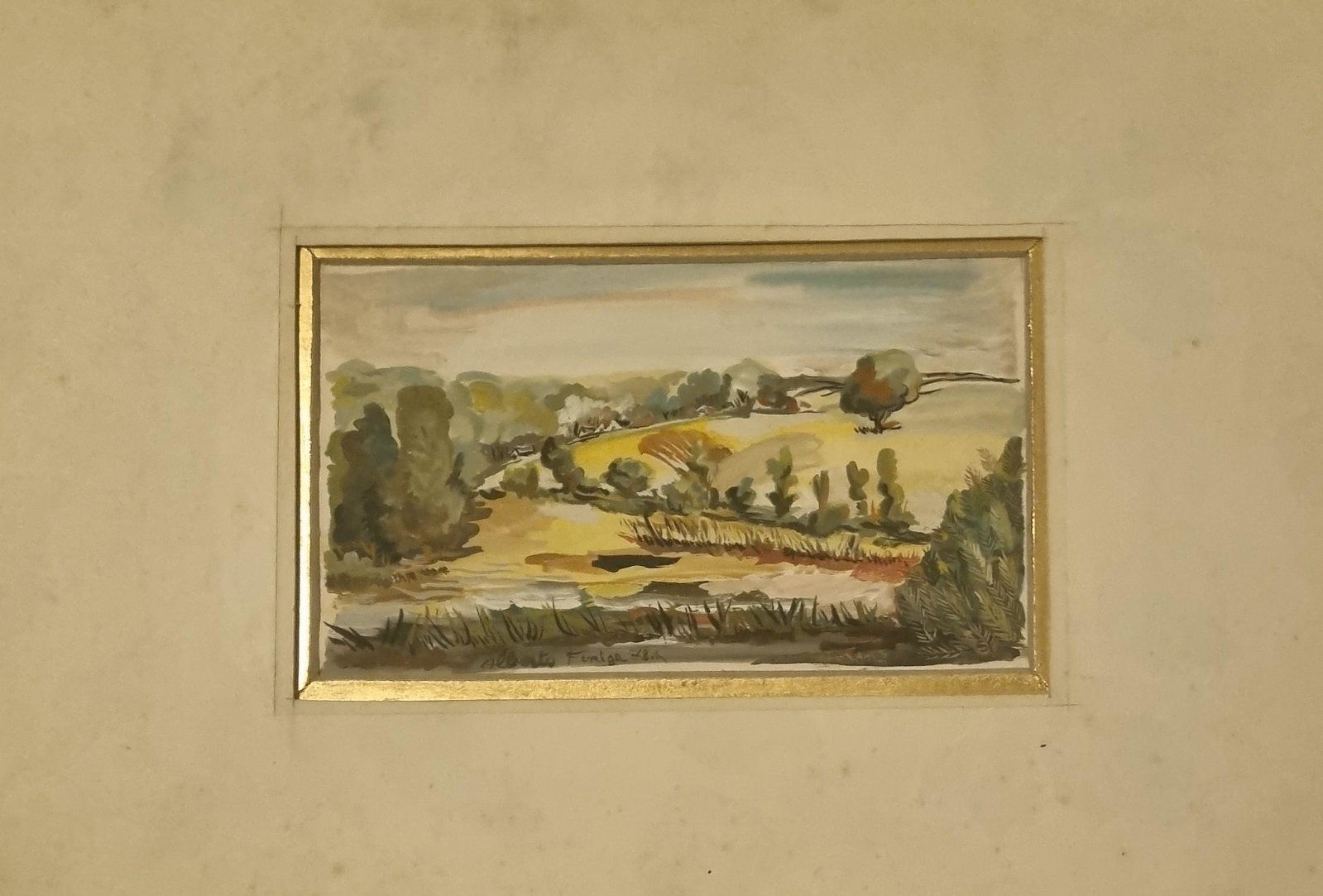 Cote de d'Azur France (8), Albert Furiga (1922-1999): Title: Cote de d'Azur France (8) Artist: Albert Furiga (1922-1999) Description: Albert Furiga (1922-1999) Born in Italy 1922-11-09, Olginasio, lived in France. Italian/French artist, designer, and ill