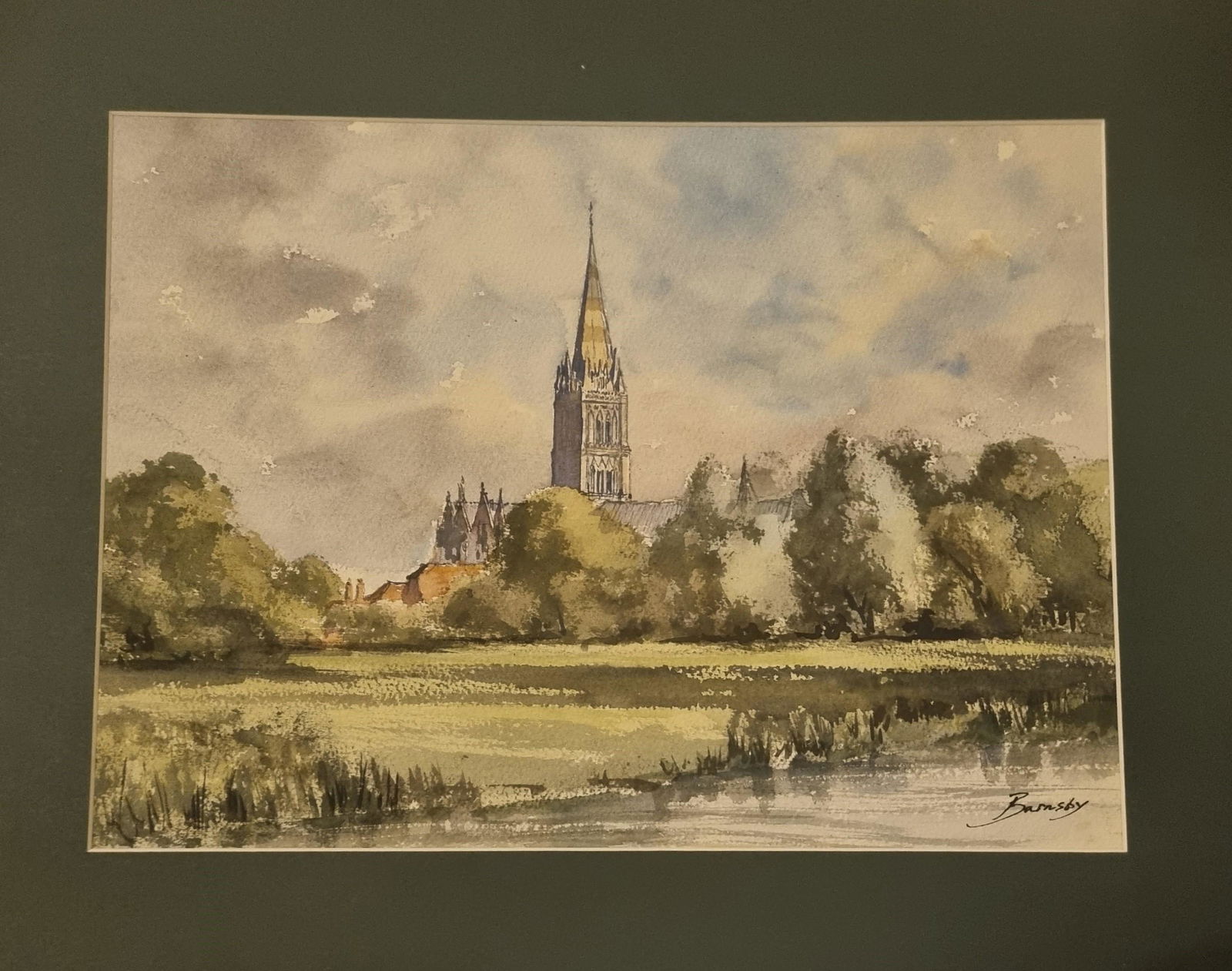 Landscape (VIII), Barnsby Geoff, XXc British (1 of 3)