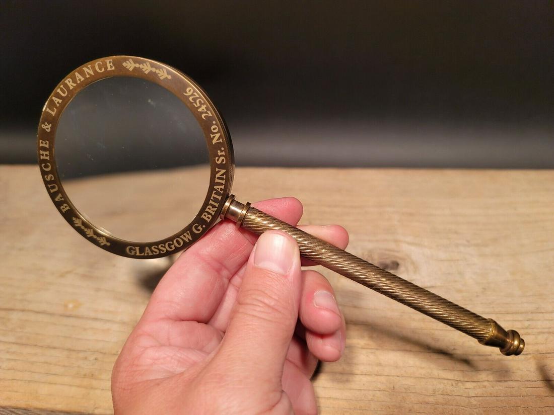 Bausche Laurance Brass Magnifying Glass (1 of 12)