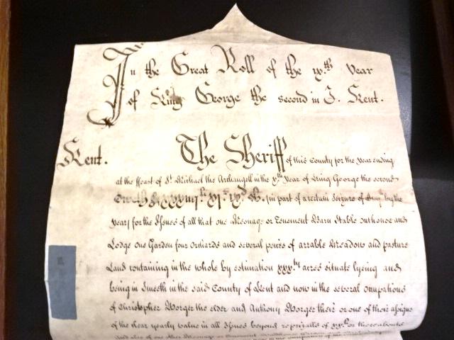 1736 Beautiful Unusual English Vellum Manuscript (1 of 4)