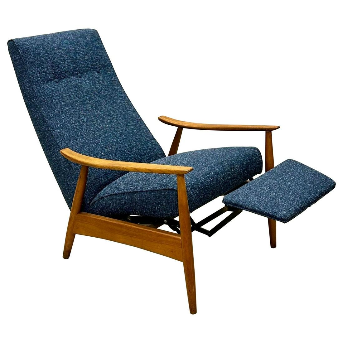 Mid-Century Modern Reclining Lounge Chair by Milo Baughman, Thayer Coggin, 1950s (1 of 19)