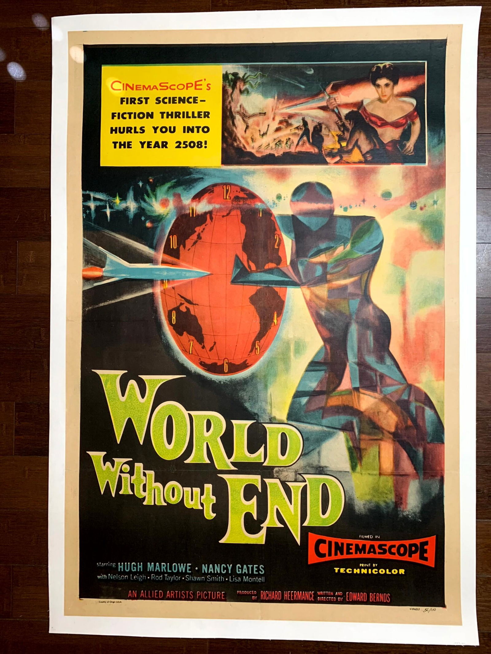 World Without End (1956) US One Sheet Movie Poster LB (1 of 6)