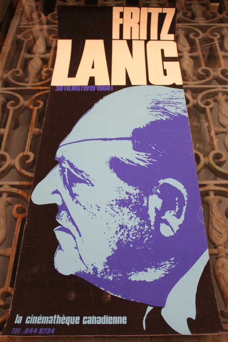 Rare Original Poster of "Fritz Lang Films 1919 to 1960" (1 of 6)