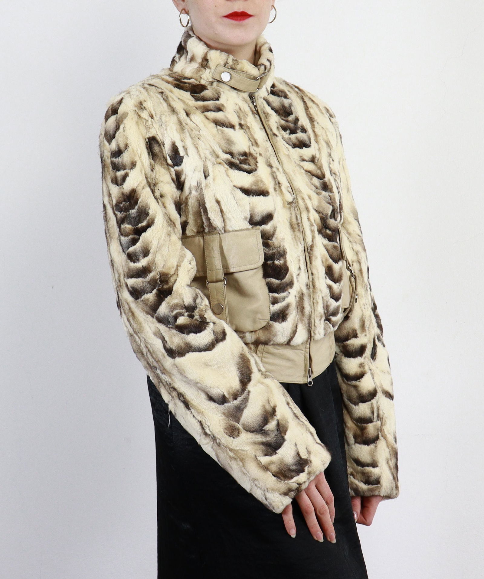 CROSS MINK FUR JACKET EU: M; US: 12 (1 of 13)