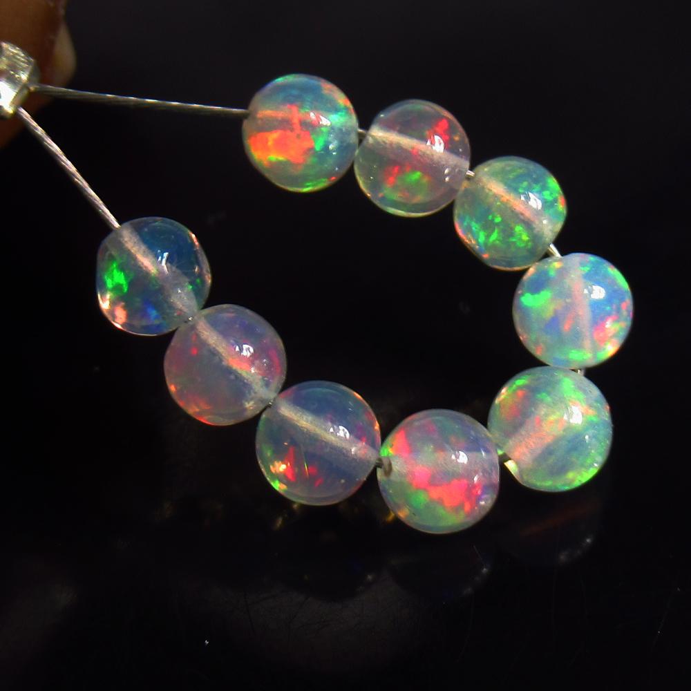 Natural Multicolor Opal Beads - 2.00 Ct (1 of 2)