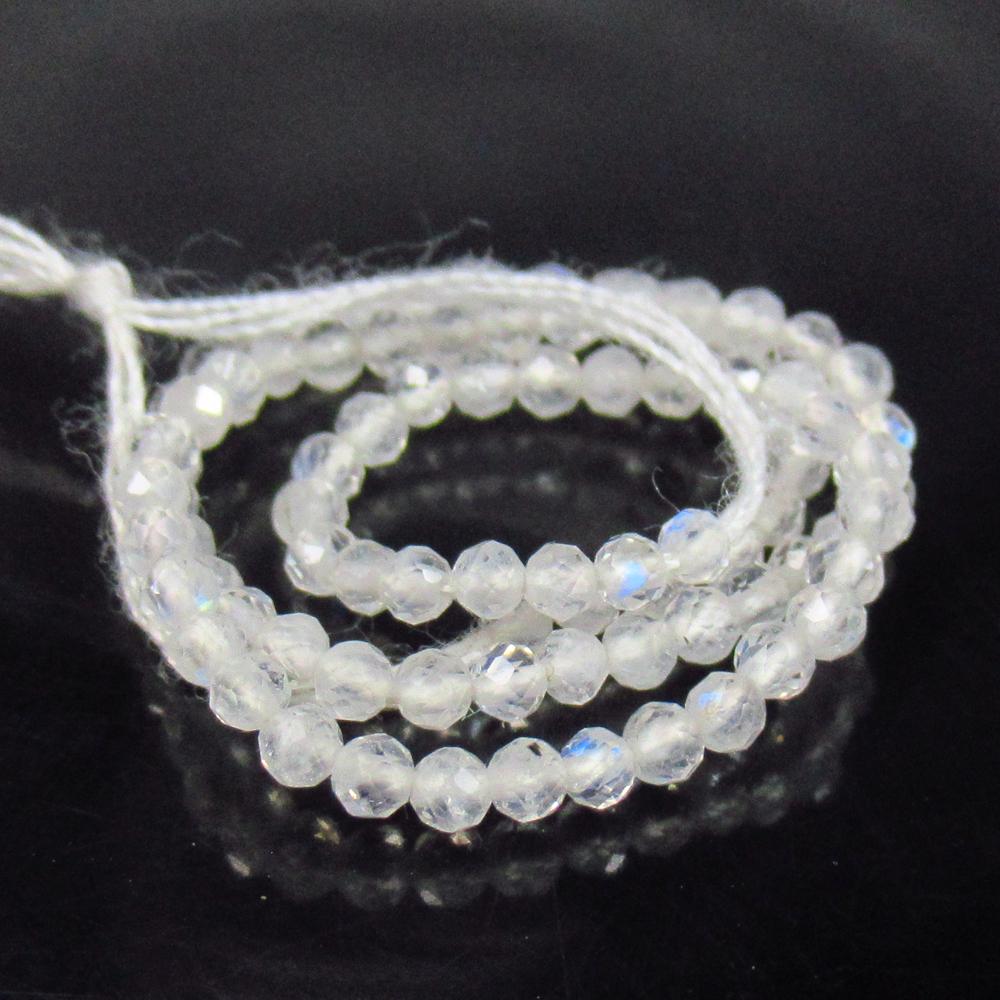 4.11 Ctw Natural 70 Moonstone Round Cut Beads: No Reserve! Title: 4.11 Ctw Natural 70 Moonstone Round Cut Beads Stone Clarity: Translucent Gemstones: Natural Moonstone Beads Carat Weights: 4.11 Size/Dimensions: 2.10 x 2.10 mm / 70 Pc's Additional