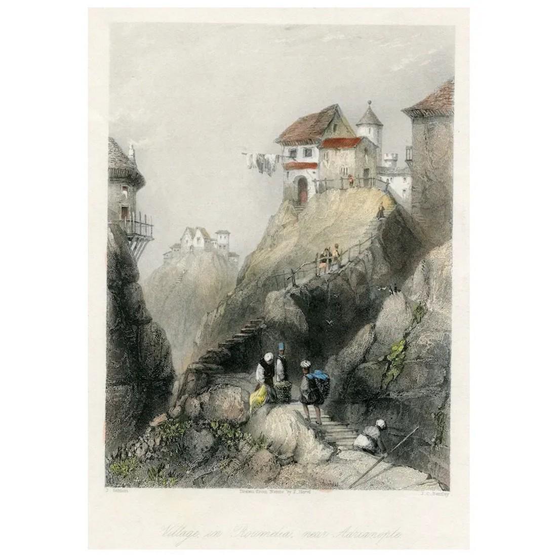 Rumelia (Bulgaria) - 1838 line engraving (1 of 4)