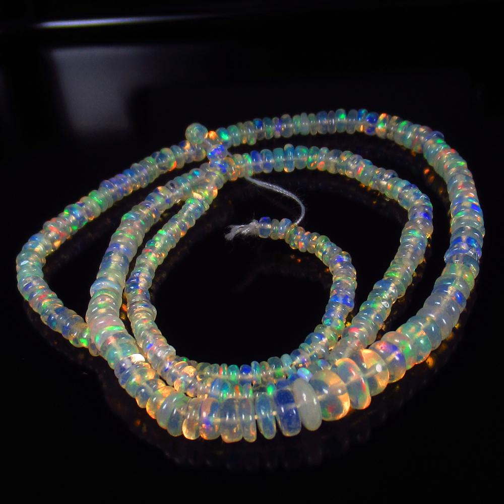 Natural Multicolor Opal Beads - 26.65 Ct (1 of 3)