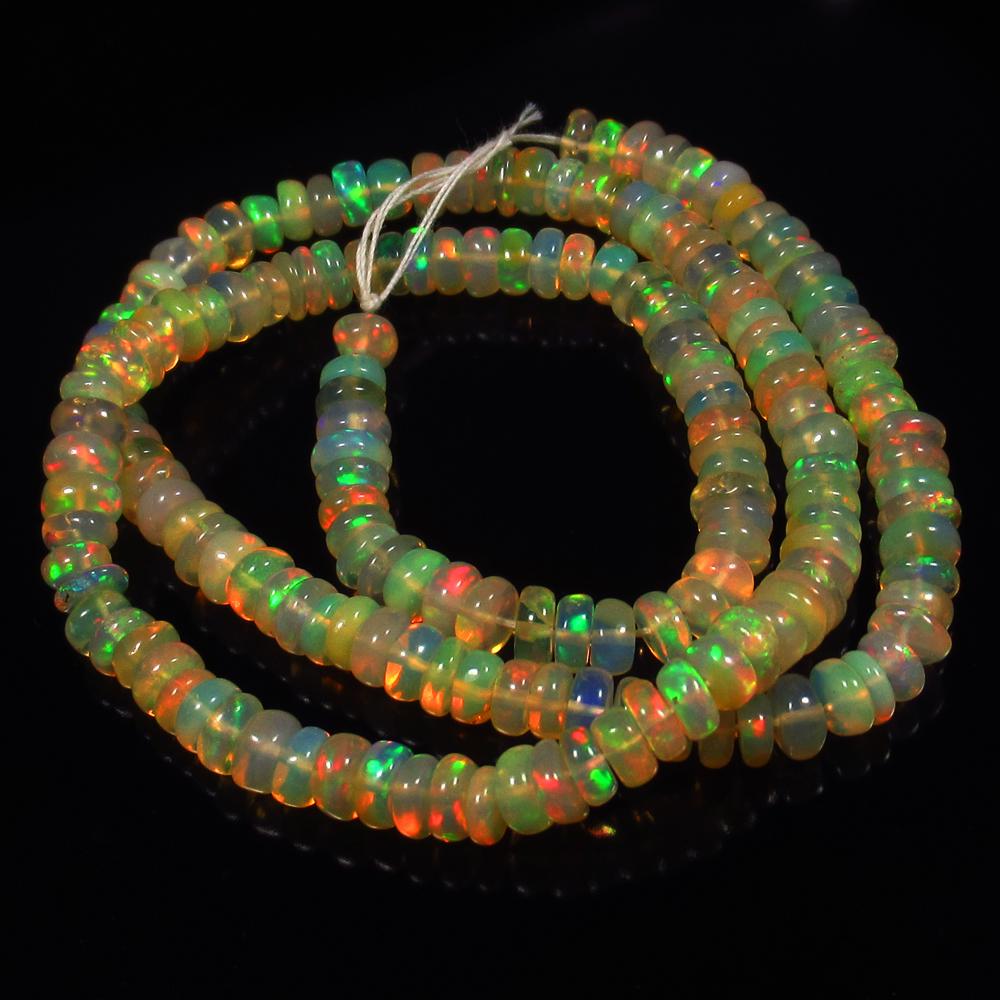 Natural Multicolor Opal Beads - 43.42 Ct (1 of 2)