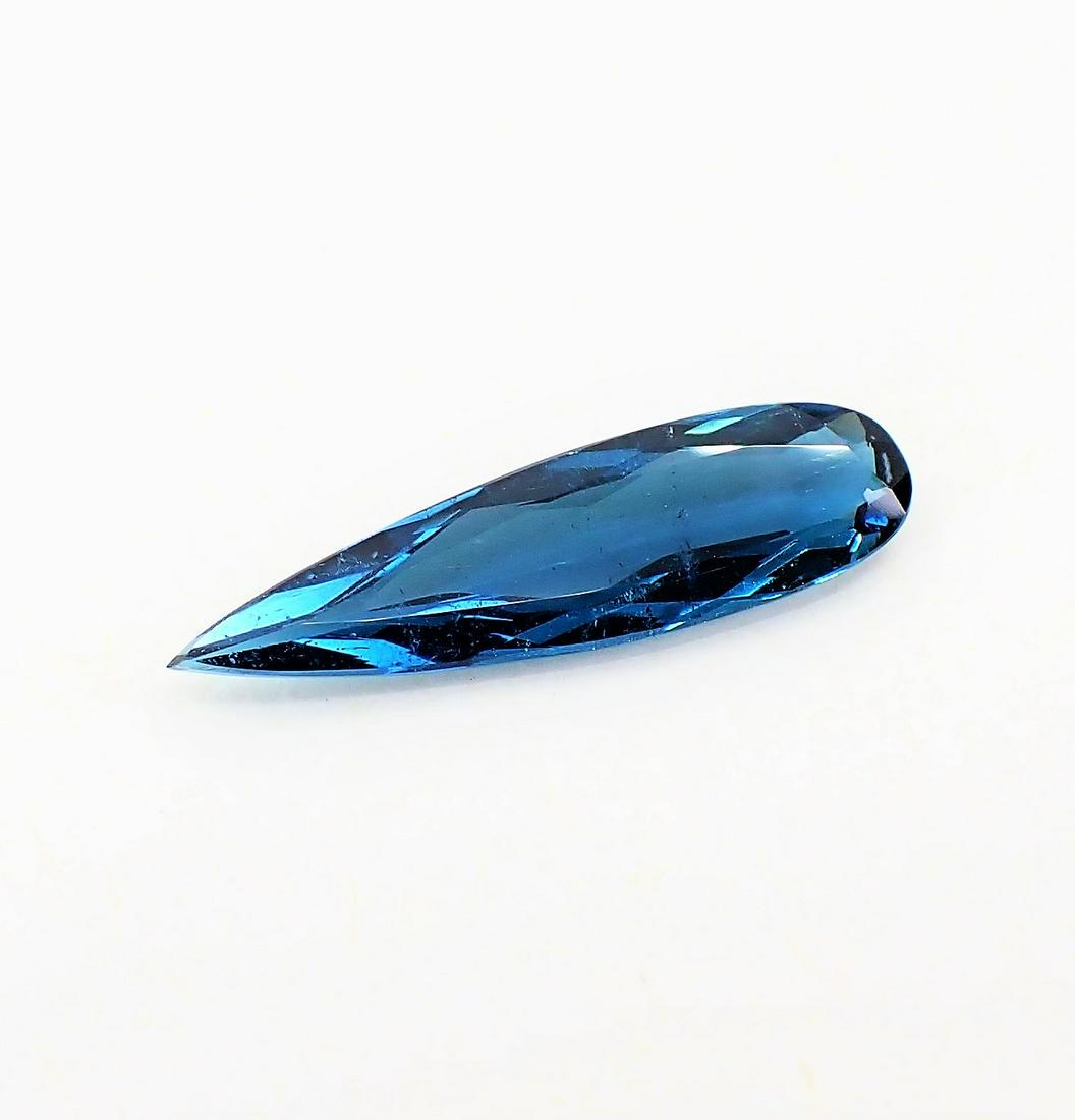 Indicolite Blue Tourmaline Certified - 3.63 ct (1 of 7)