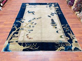 Antique Chinese Pekking Rug-4792 (1 of 10)