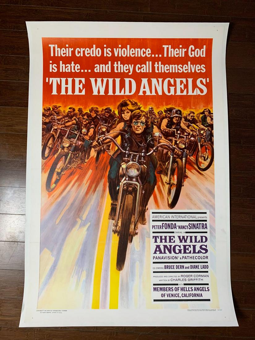 The Wild Angels - Peter Fonda, Nancy Sinatra (1966) US One Sheet Movie Poster LB (1 of 7)