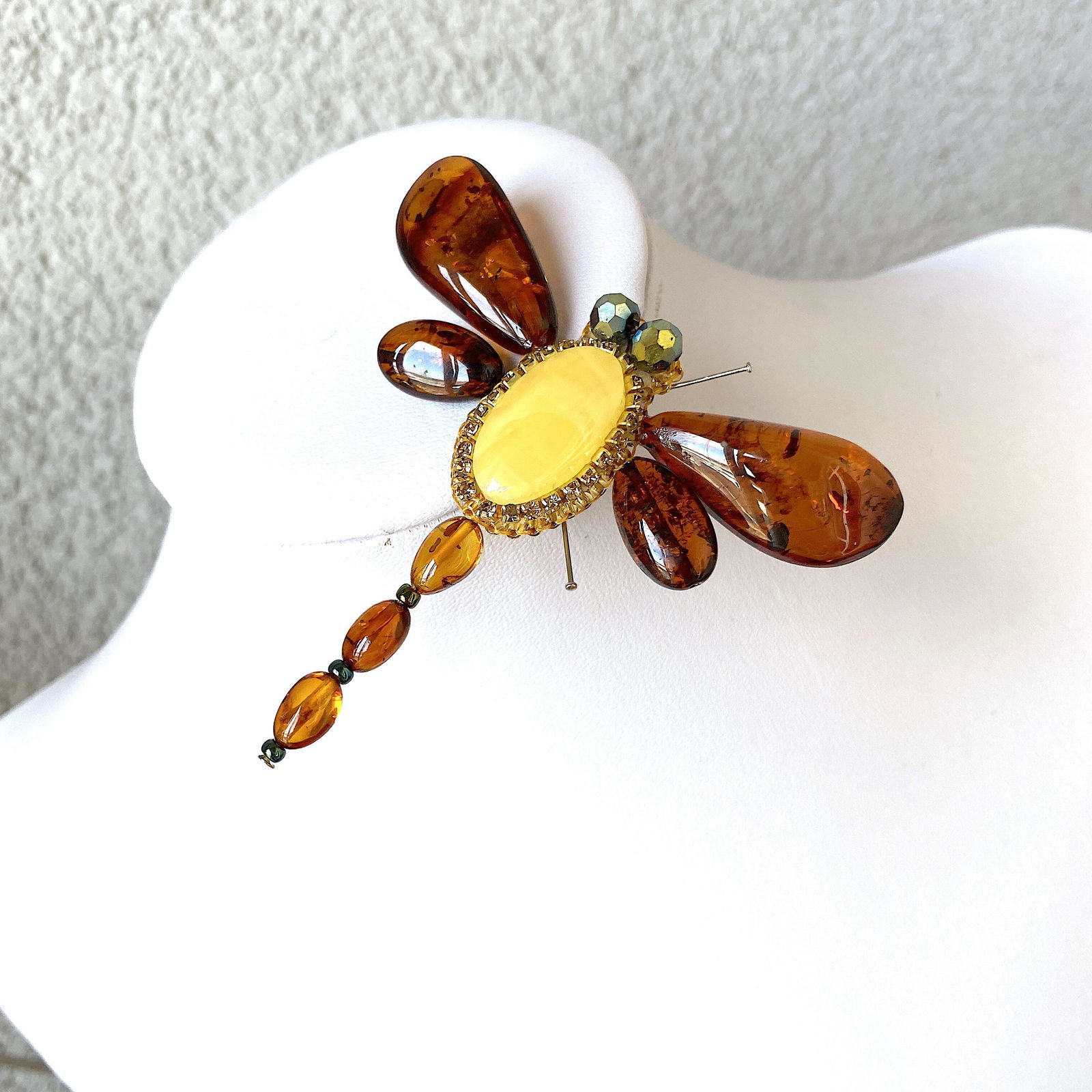 Unique and Grand Amber Brooch (1 of 9)