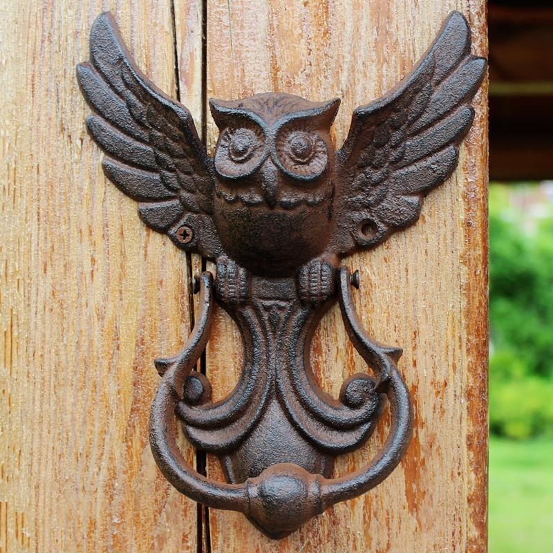 An Owl Iron Doorbell - Southern Japan Ironware (1 of 6)
