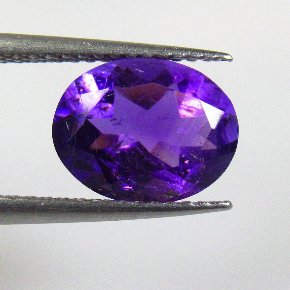 2.27 Ctw Natural Purple Amethyst Oval Cut (1 of 3)