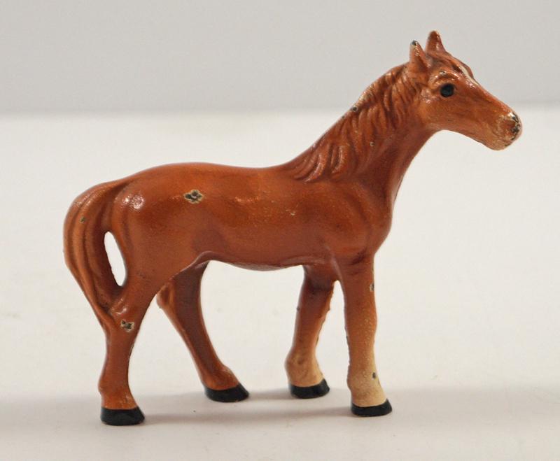 Antique Cast Iron Hubley Horse Foal (1 of 5)