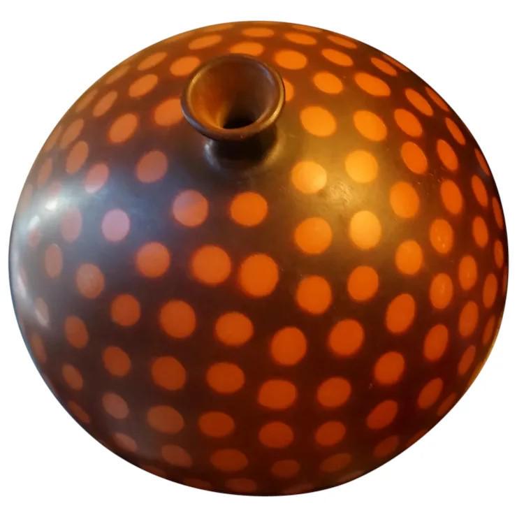 Signed Jose Sosa Chulucana Pottery Large Art Ceramic Pottery Vase 2003 (1 of 7)