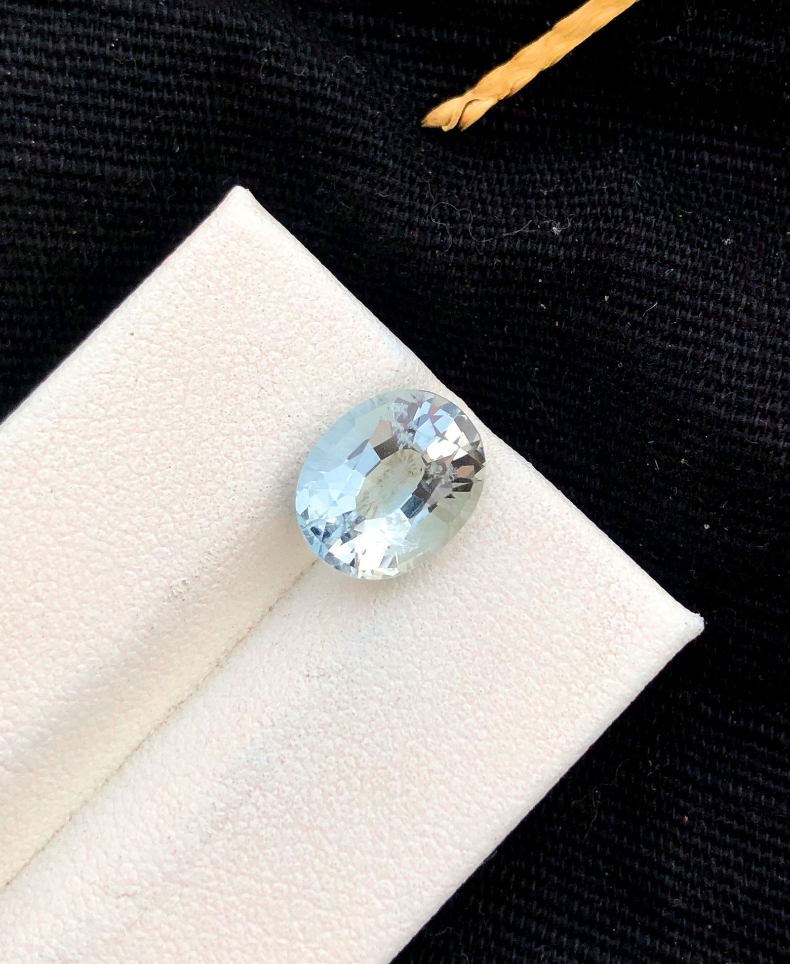 Oval Cut Aquamarine Gemstone, Aquamarine Ring, Aquamarine Jewelry, Aquamarine Gift, Loose Gemstone, (1 of 5)
