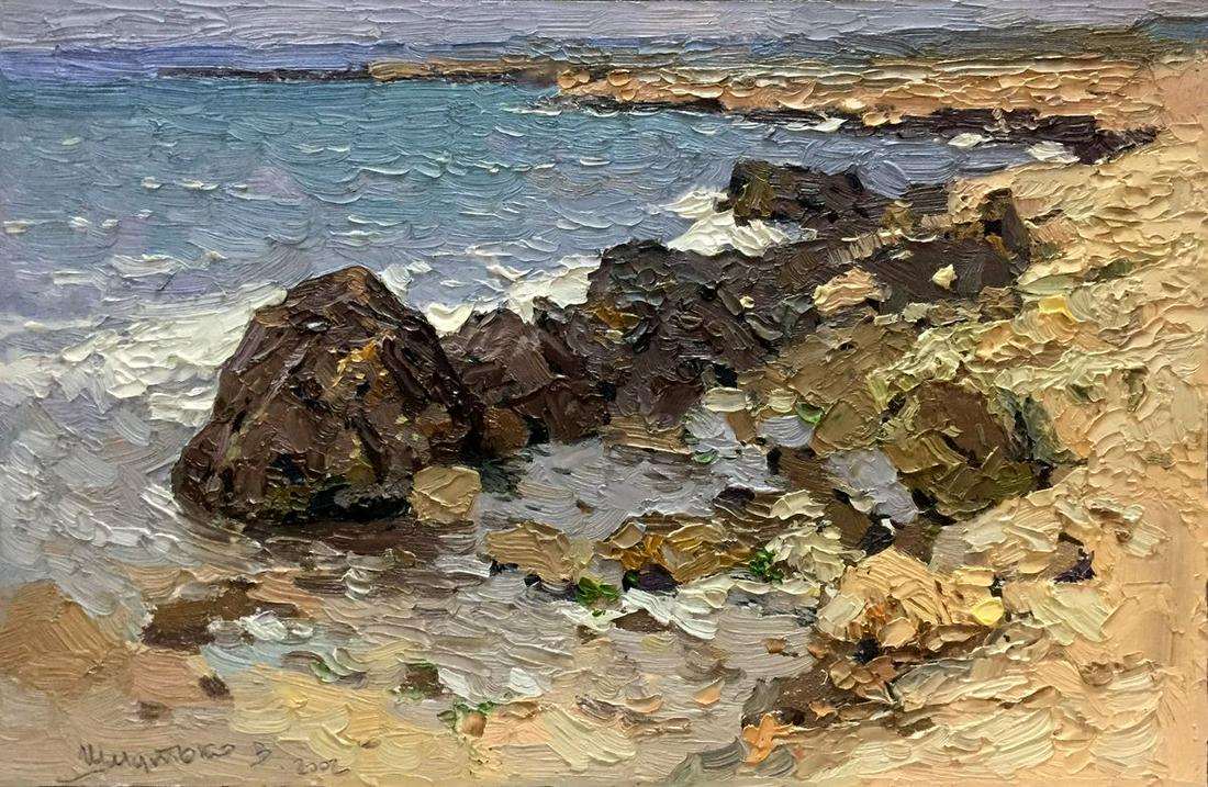 Oil painting Etude. Seascape Shmatko Valery Nikolaevich (1 of 11)