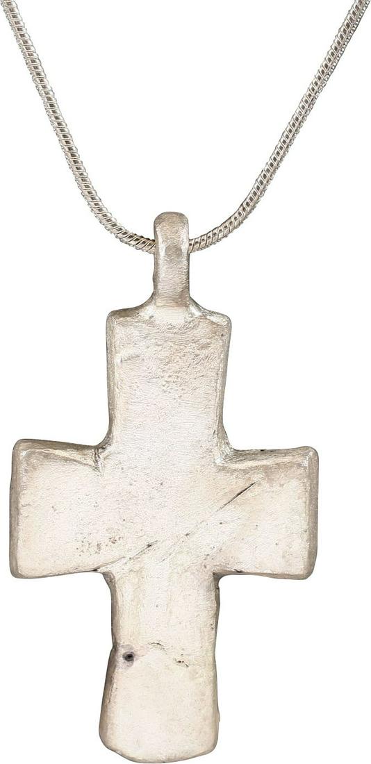 MEDIEVAL PILGRIM'S RELIQUARY CROSS NECKLACE, 7th-10th CENTURY (1 of 3)