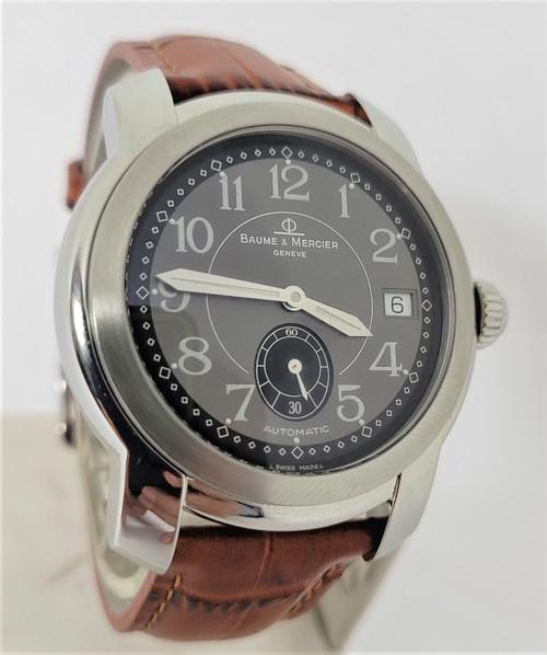 S/Steel Mens BAUME & MERCIER Geneve Automatic 100m Watch MVO 45221* EXLNT* RARE (1 of 9)