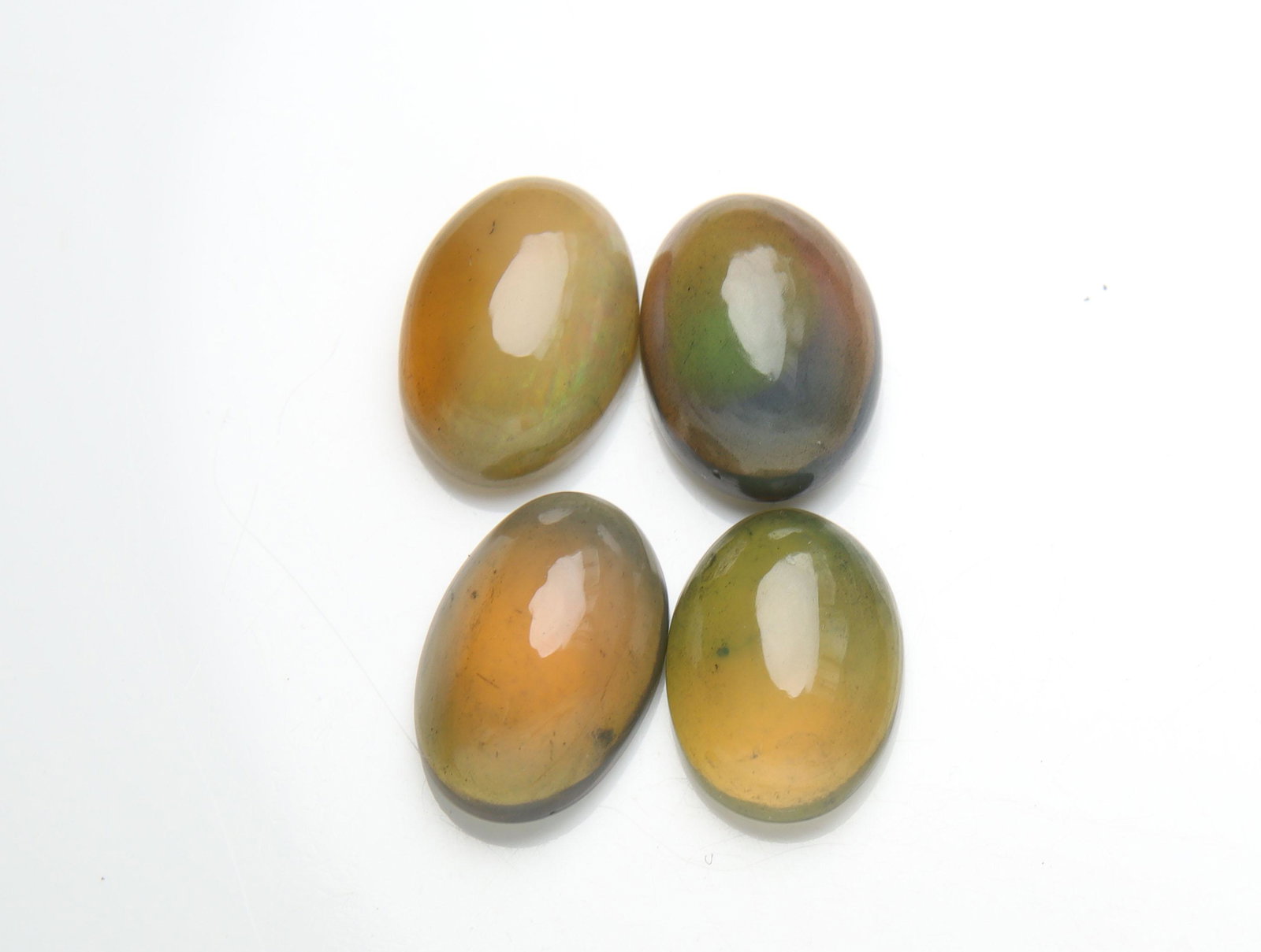 5.76 Cts Natural Die Ethiopian Opal Set (1 of 2)