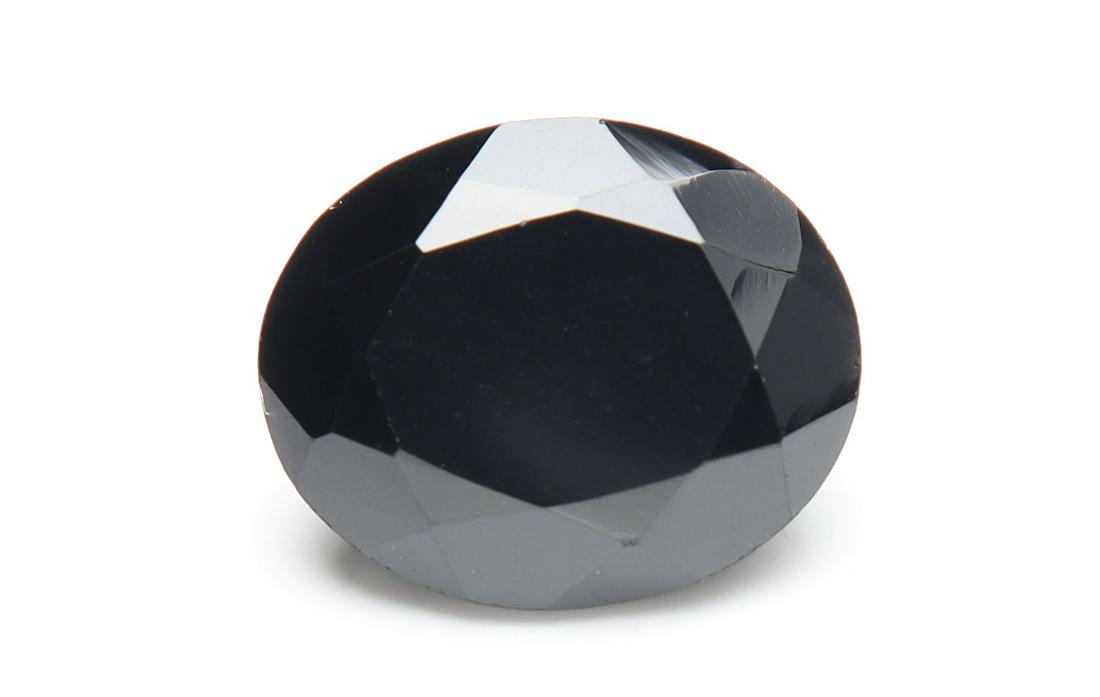 4.48 Cts Natural Black Spinel: No Reserve! Title: 4.48 Cts Natural Black Spinel Additional Information: Gemstone : Natural Black Spinel Shape and cut : Oval Cut Origin : Africa Weight : 4.48 carats Measurements : 11X9 mm , Color : 