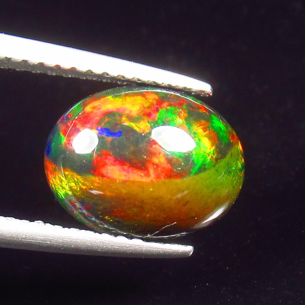 Natural Black Fire Opal - 1.97 Ct (1 of 3)