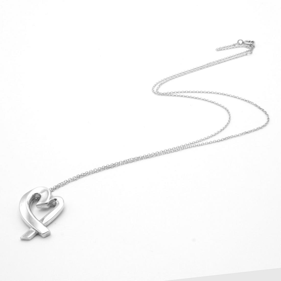 Tiffany & Co Loving Heart necklace (1 of 4)