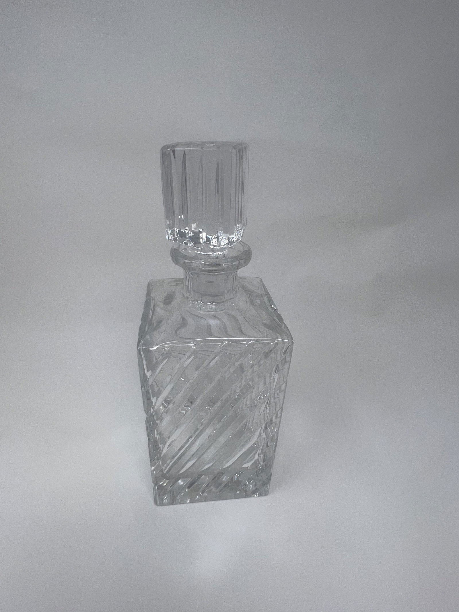 Vintage French Crystal Decanter: Vintage from the 1950s Materials: Glass Description Vintage French Crystal Decanter The bar cart’s about to get a gorgeous upgrade, all thanks to this vintage liquor decanter. Purchased in the s