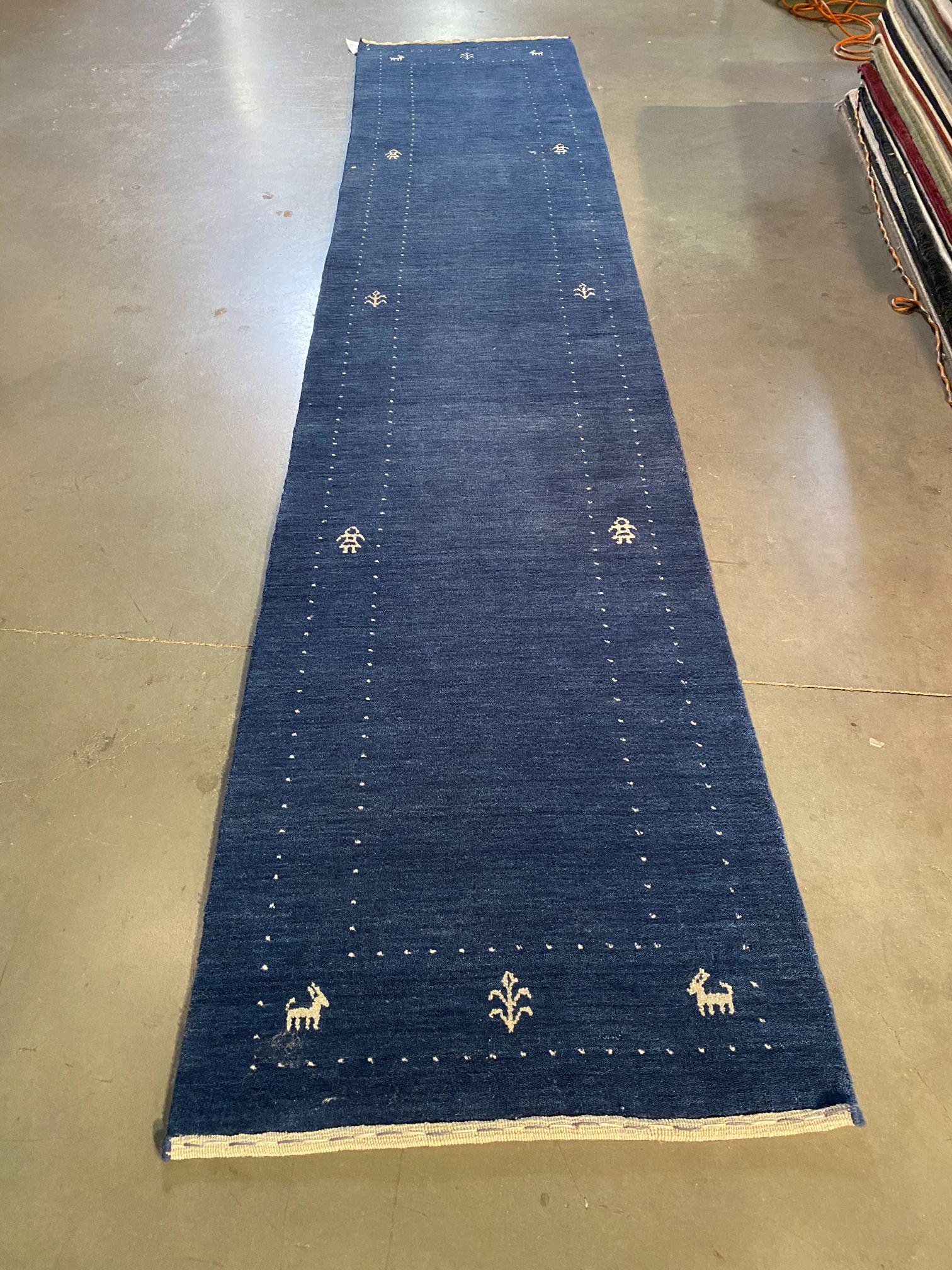 MAGNIFICENT GABBEH RUNNER 2.7x12.1 (1 of 8)