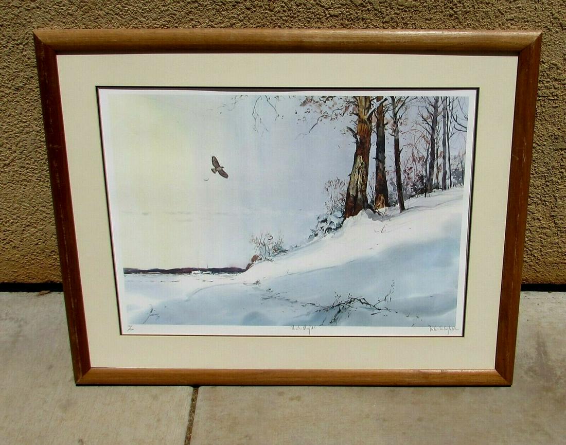 Michael Bedard Color Lithograph,