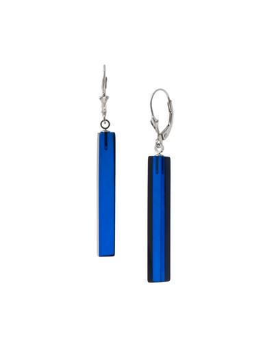 Blue amber earrings: Title: Blue amber earrings Materials: Blue amber Weight: Additional Information: These unique amber earrings are made of Precious Blue Amber. This is 100% handmade intaglio a reverse cameo with an inc