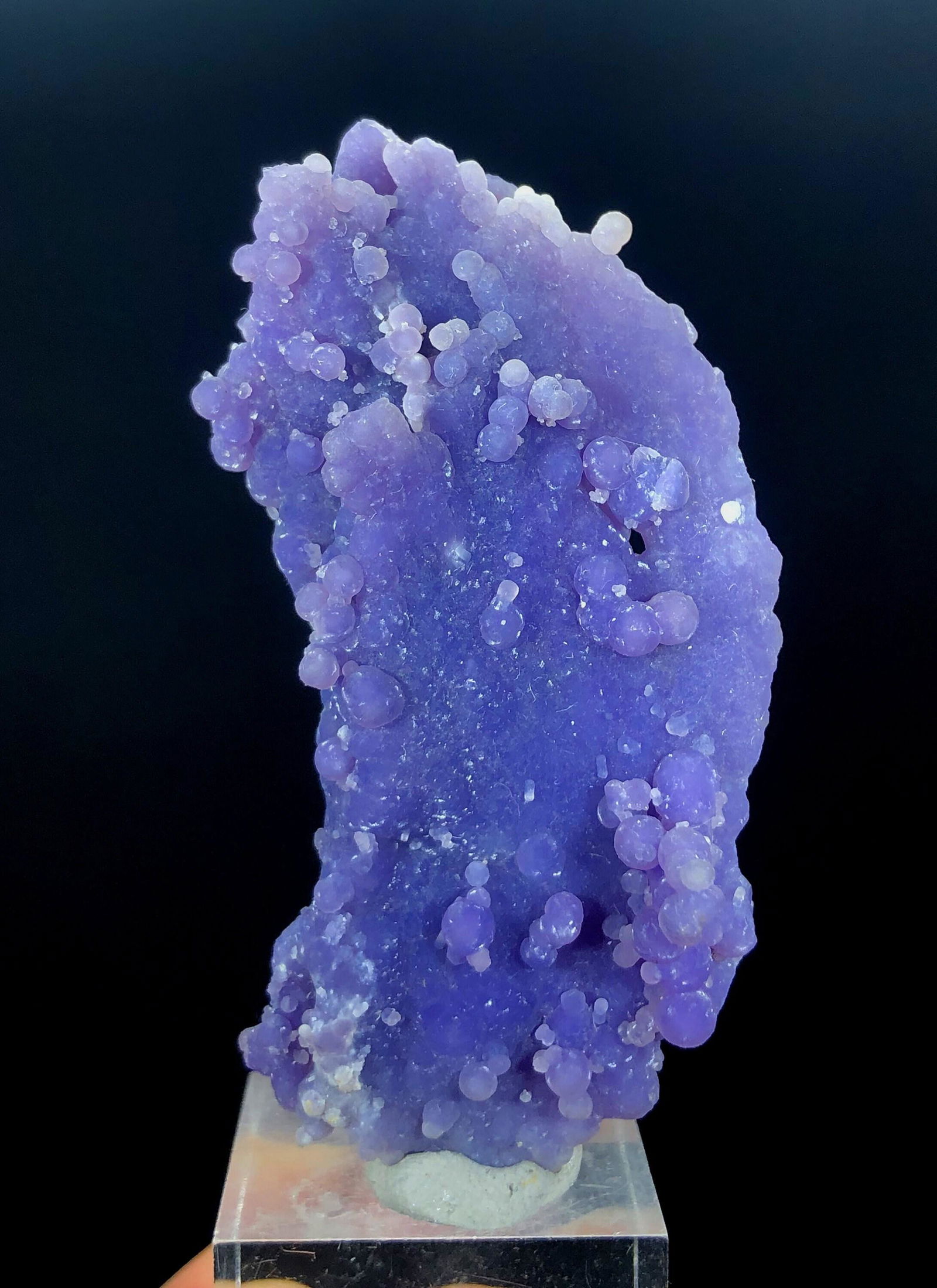 Natural Chalcedony Grape Agate Specimen, Chalcedony crystals, Purple Chalcedony, Grape Agate from (1 of 6)
