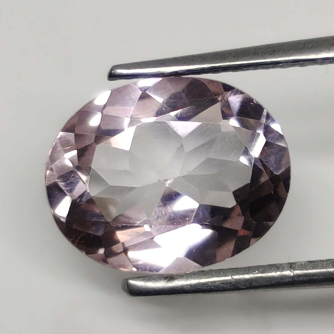 2.80 ct Rare Natural Morganite Mystic Topaz-Top Grade: No Reserve! Title: 2.80 ct Rare Natural Morganite Mystic Topaz-Top Grade Additional Information: Gemstones: Natural Topaz Carat Weights: 2.80 ct Size/Dimensions: 10 X 8 mm Treatment: Coated Materials
