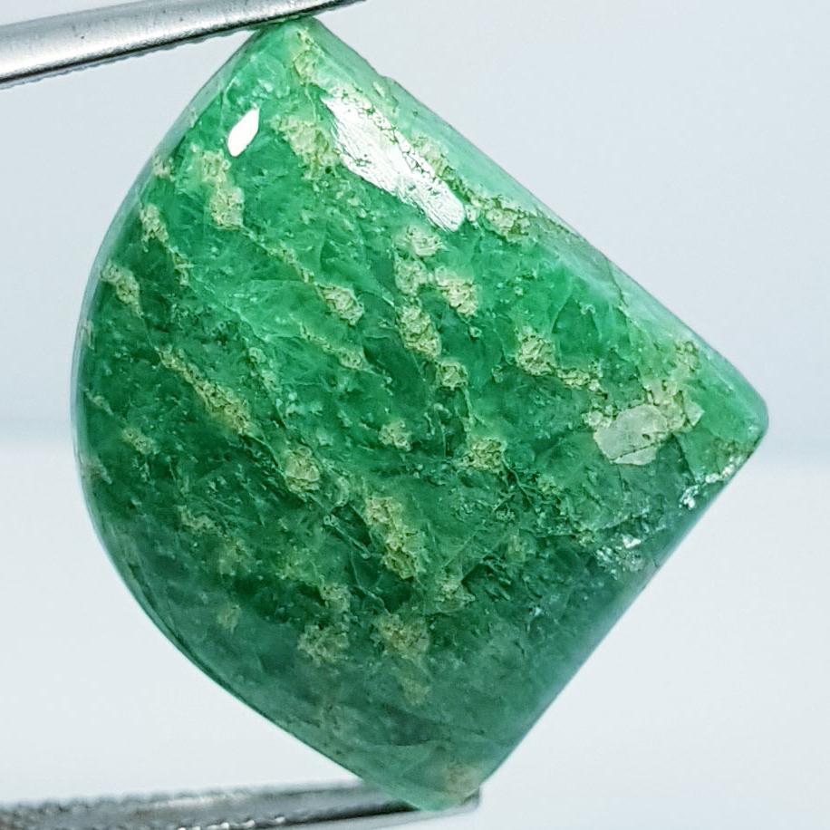 23.93 ctz Natural Amazonite: No Reserve! Title:23.93 ctz Natural Amazonite Color/Clarity:Green / Opaque Gemstones:Amazonite Carat Weights:23.93 Size/Dimensions:19.27 x 17.09 x 8.60 Additional Information:Fancy/ Brazil Shipping:<