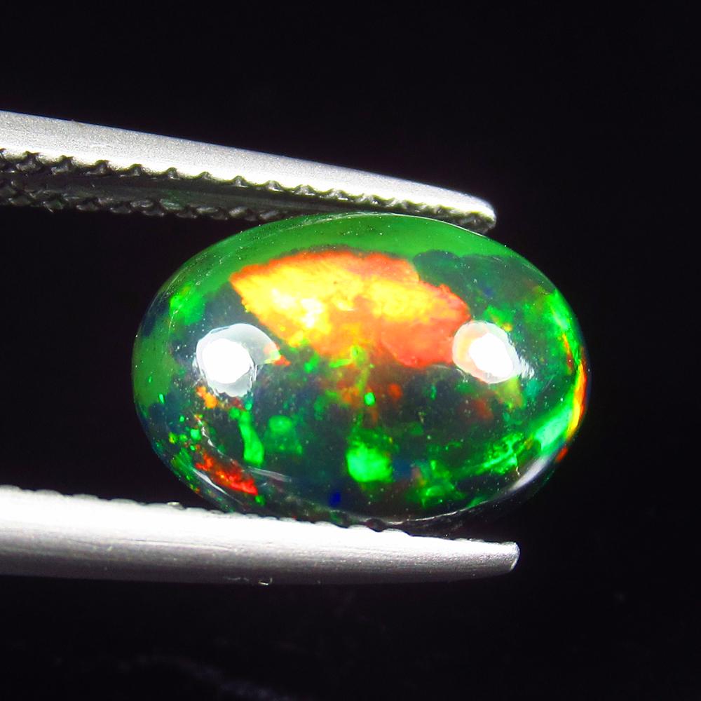 Natural Black Fire Opal - 2.64 Ct (1 of 3)
