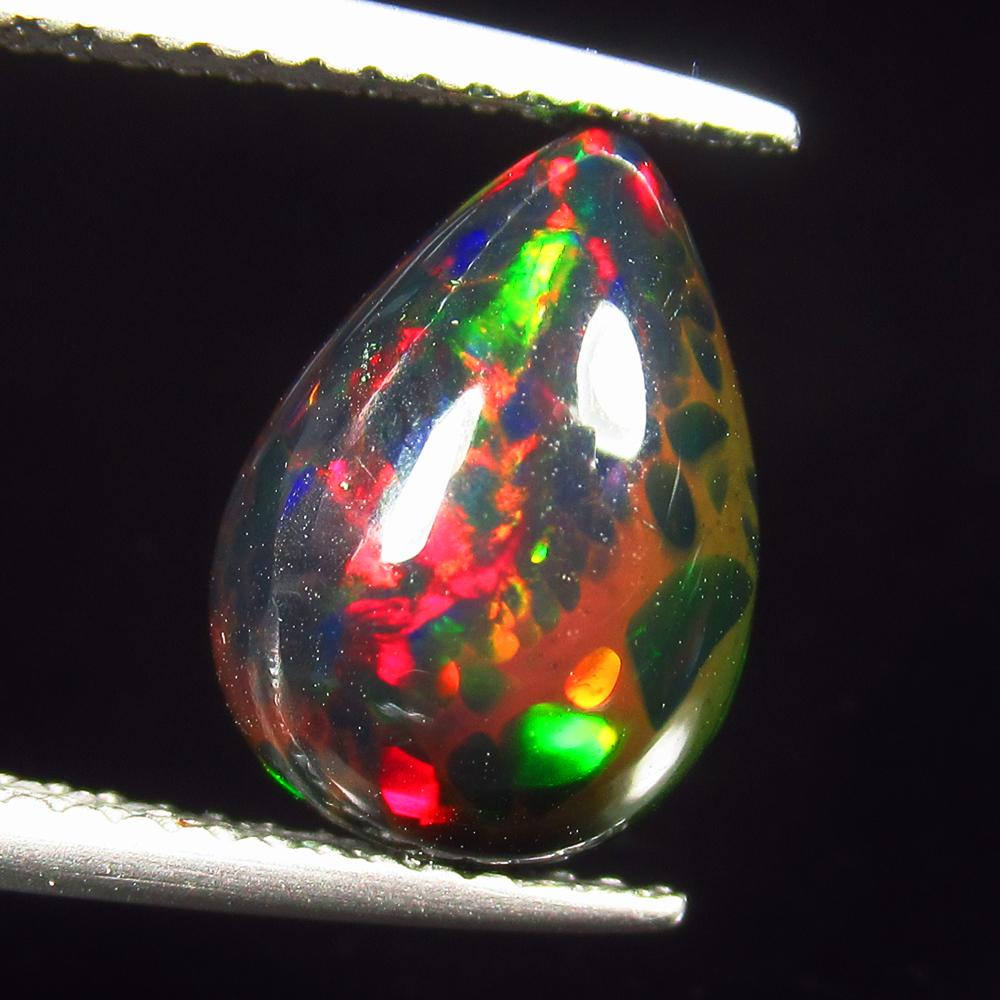 Natural Black Fire Opal - 2.17 Ct (1 of 3)