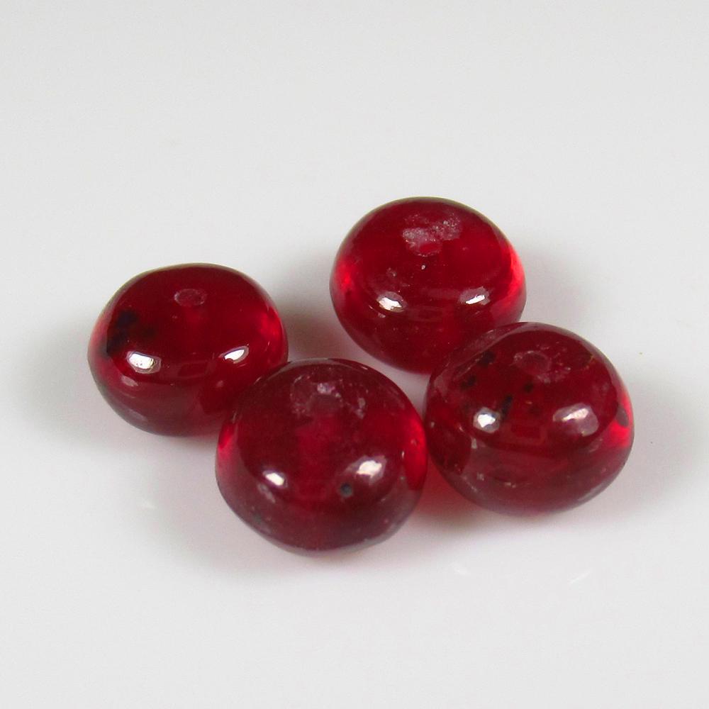 Natural Red Ruby Beads - 9.51 Ct (1 of 2)