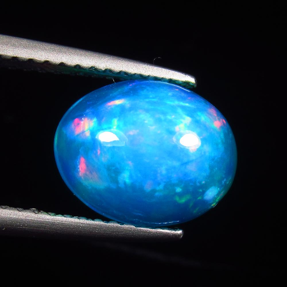 Natural Blue Fire Opal - 2.10 Ct (1 of 2)