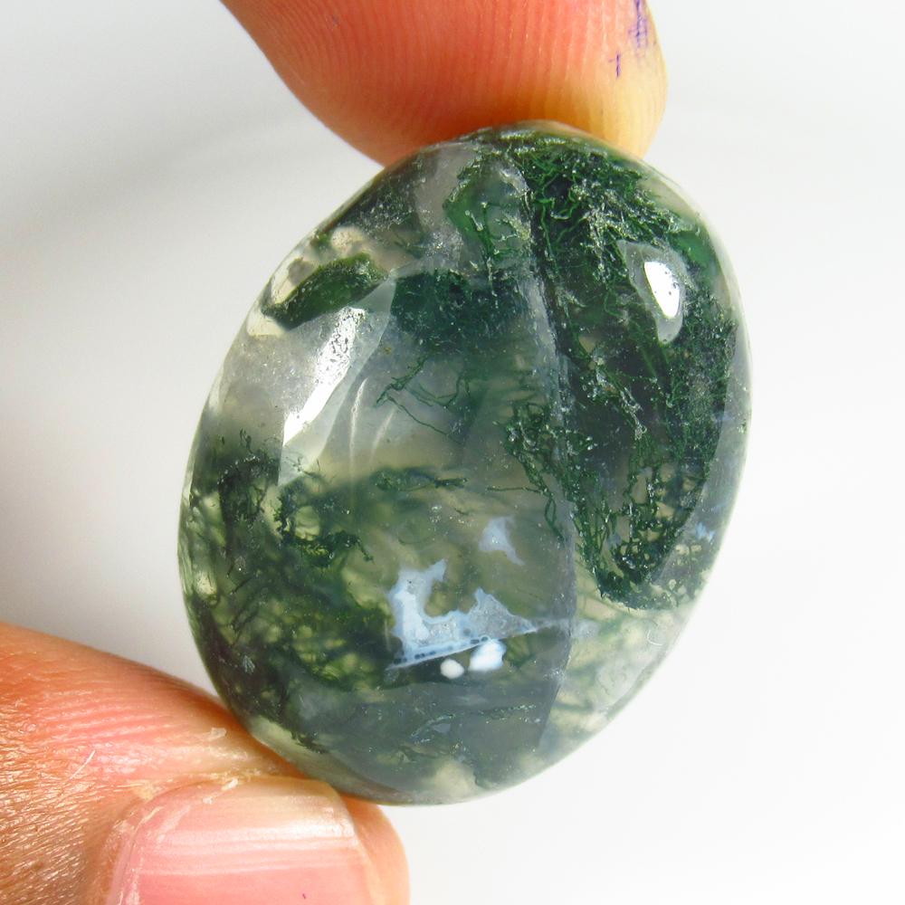 Natural Moss Agate - 33.81 Ct (1 of 2)