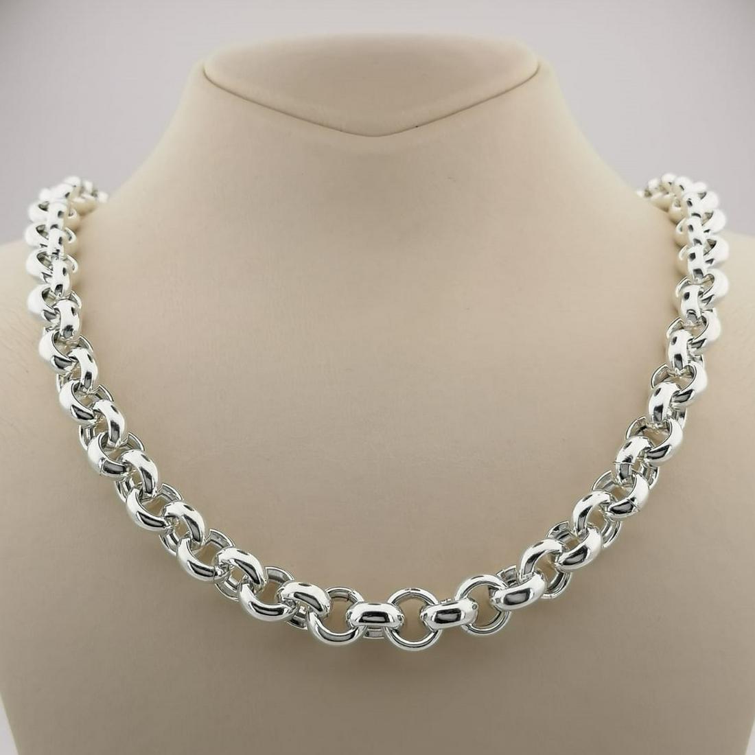 925 Silver Rolo Chain,Men's Necklace-Necklaces & Pendants (1 of 9)