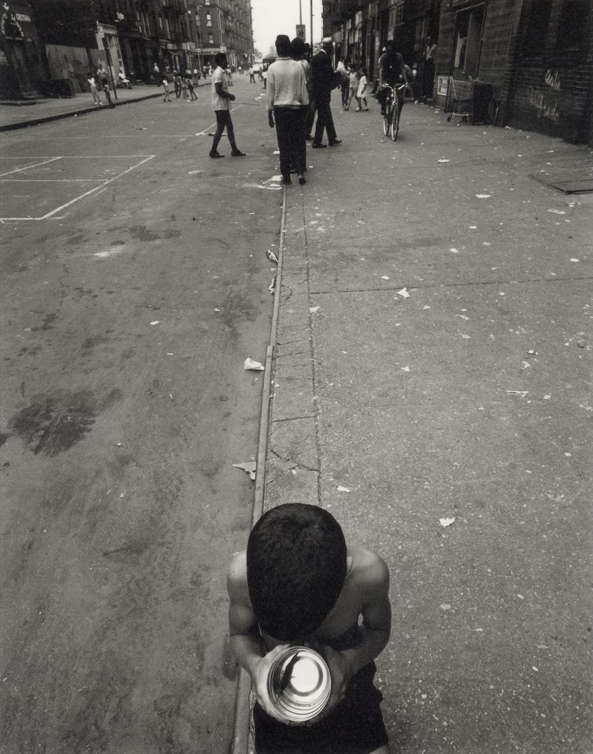 BRUCE DAVIDSON - East 100th Street, 1966-68: Artist: Bruce Davidson Title: East 100th Street, 1966-68 Medium: Photo Litho, 2009, Germany Dimensions: 7.2x9.15" Desciption: Heat Wax Mounted on 11x14" Conservation Board Artist Bio: Bruce Davidson i